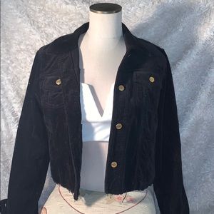 Vintage Ralph Lauren Cropped Corduroy Jacket